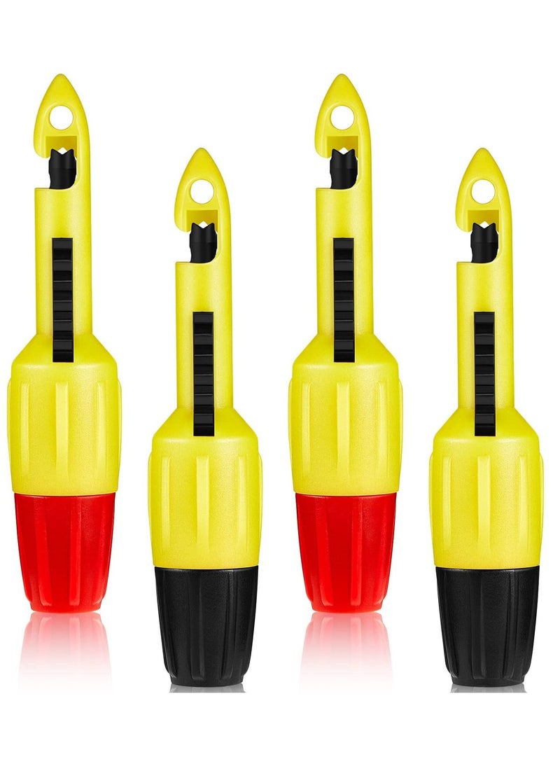 SYOSI Insulation Piercing Clips Set for Multimeter Testing, 4 Pieces Wire Piercing Probes for Voltage, Thermometer Testing, 2mm Piercing Tool  - Image 1
