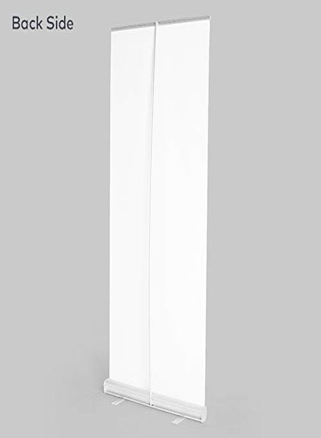 Shivis™ Aluminium Retractable Rollup Banner Stand Size 3 x 6 ft for Advertising of Store Display/Trade Show Silver Pack of 2 - Image 2