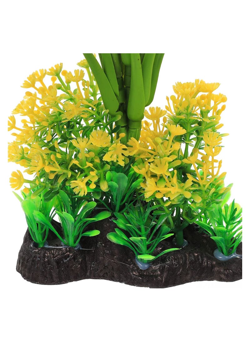 نباتات صناعية خضراء لتزيين حوض السمك - Image 3