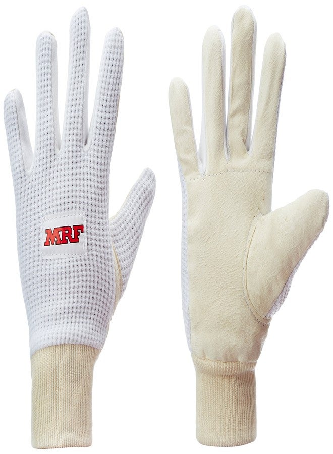 Mrf Inner Half Chamois Wicket Keeping Gloves, Men's