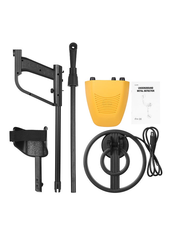Underground Metal Detector High Precision Metal Finder Jewelry Treasure Hunter Gold Digger Metal Detecting Tools with All Metal & Disc Mode Waterproof 8-Inch Coil for Adults and Kids