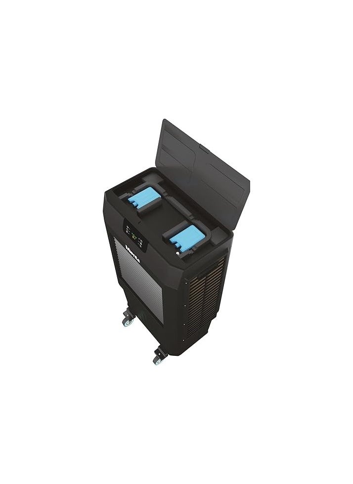 Mienta - Minta air cooler with 3 speeds and two water tanks with a total capacity of 85 liters, black color - AC49138B - Image 1