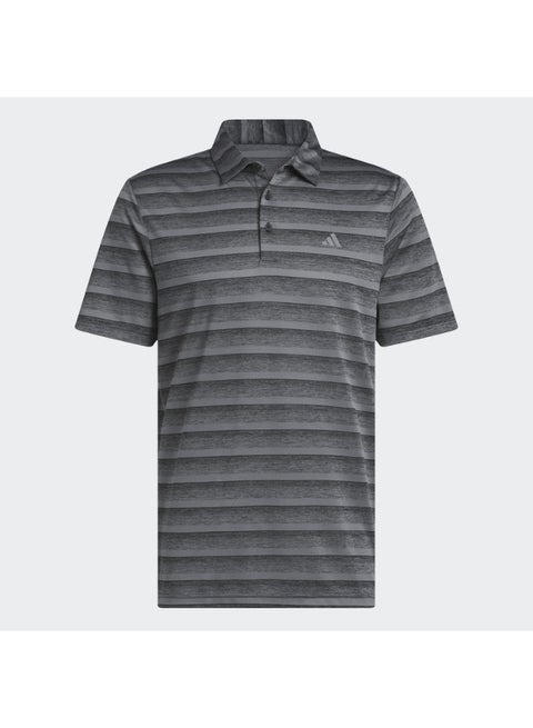 MENS TWO COLOR STRIPE POLO SHIRT