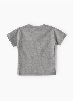 JAM Baby Boys Knit Cotton Graphic T-Shirt  - Image 2