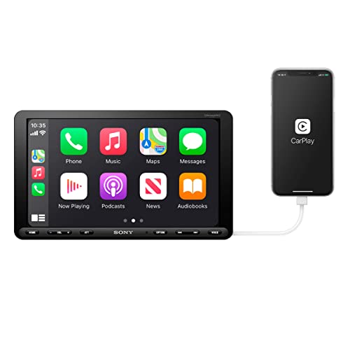 Sony XAV-AX8100 9-inch Floating Multi Media Receiver with Apple Carplay/Android Auto and HDMI Video Input - Image 5