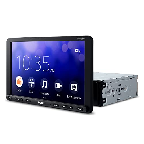 Sony XAV-AX8100 9-inch Floating Multi Media Receiver with Apple Carplay/Android Auto and HDMI Video Input - Image 3