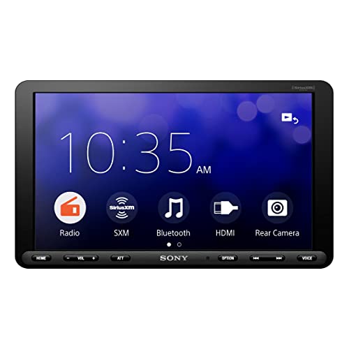 Sony XAV-AX8100 9-inch Floating Multi Media Receiver with Apple Carplay/Android Auto and HDMI Video Input - Image 1