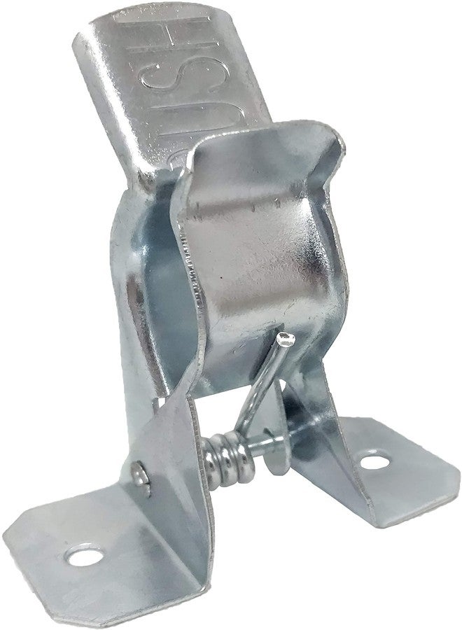 Bulldog Clamp (10 Pack) Spring Grip Garage Closet Wall Organizer for Brooms, Mops, Rakes, Etc. - Image 2