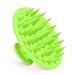 Meartchy Silicone Scalp Massager Shampoo Brush Scalp Brush for Hair Growth Dandruff Removal Hair Scrubber Scalp Stimulator Exfoliator Brush with Soft Bristles for Wet Dry Scalp Care Green - Image 2
