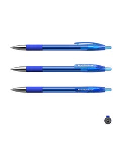 ErichKrause Retractable gel ink pen R-301 Original Gel MaticGrip 0.5, ink color: blue (box 12 pcs.)  - Image 2