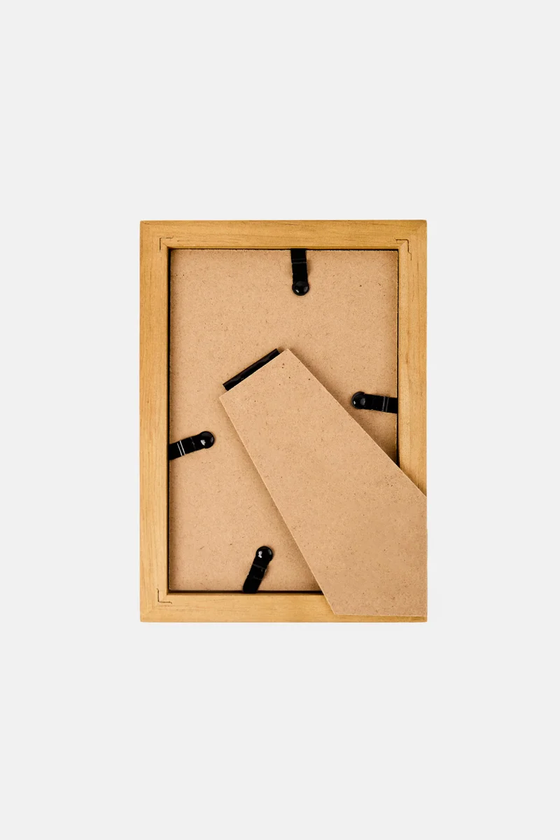 Muy Mucho Tabletop Photo Frame, Beige