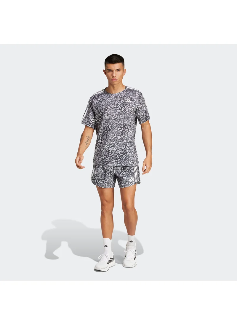 Adidas Own The Run Climacool 3 Stripes T-Shirt