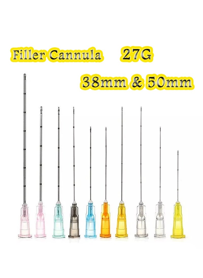 Fine Micro Filler Cannula 27G – For Precise Placing of Viscous Filler – High Pure Grade Stainless Steel – Variety of Gauge Sizes with Multiple Lengths. - Image 1