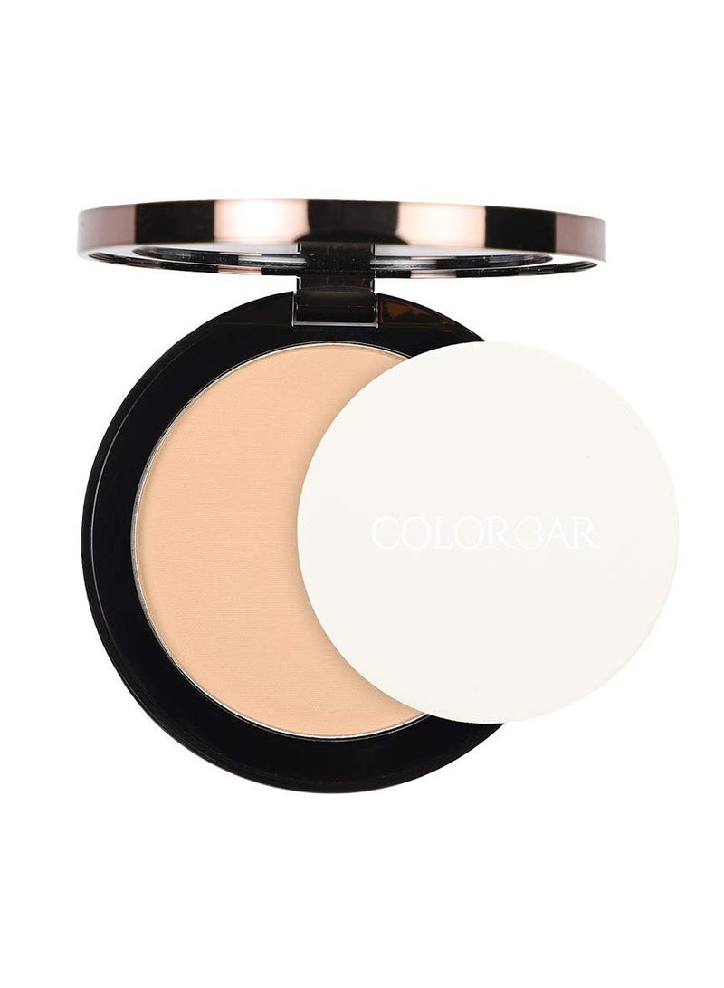 Colorbar Perfect Match Parfait Marier Compact Nude Beige 9g Lightweight Silky Texture Enriched with Hyaluronic Acid Vitamin E - Image 1