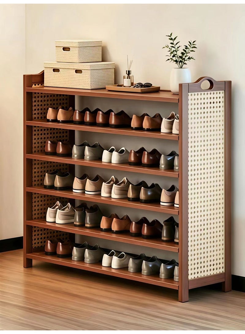 ChenDa 6-Tier Shoe Rack (Shoe Cabinet), Large Storage Capacity, Eco-friendly Materials, Safe Design With Smooth Rounded Edges, Ideal For Entryway, Hallway, Living Room And Garage - Image 1