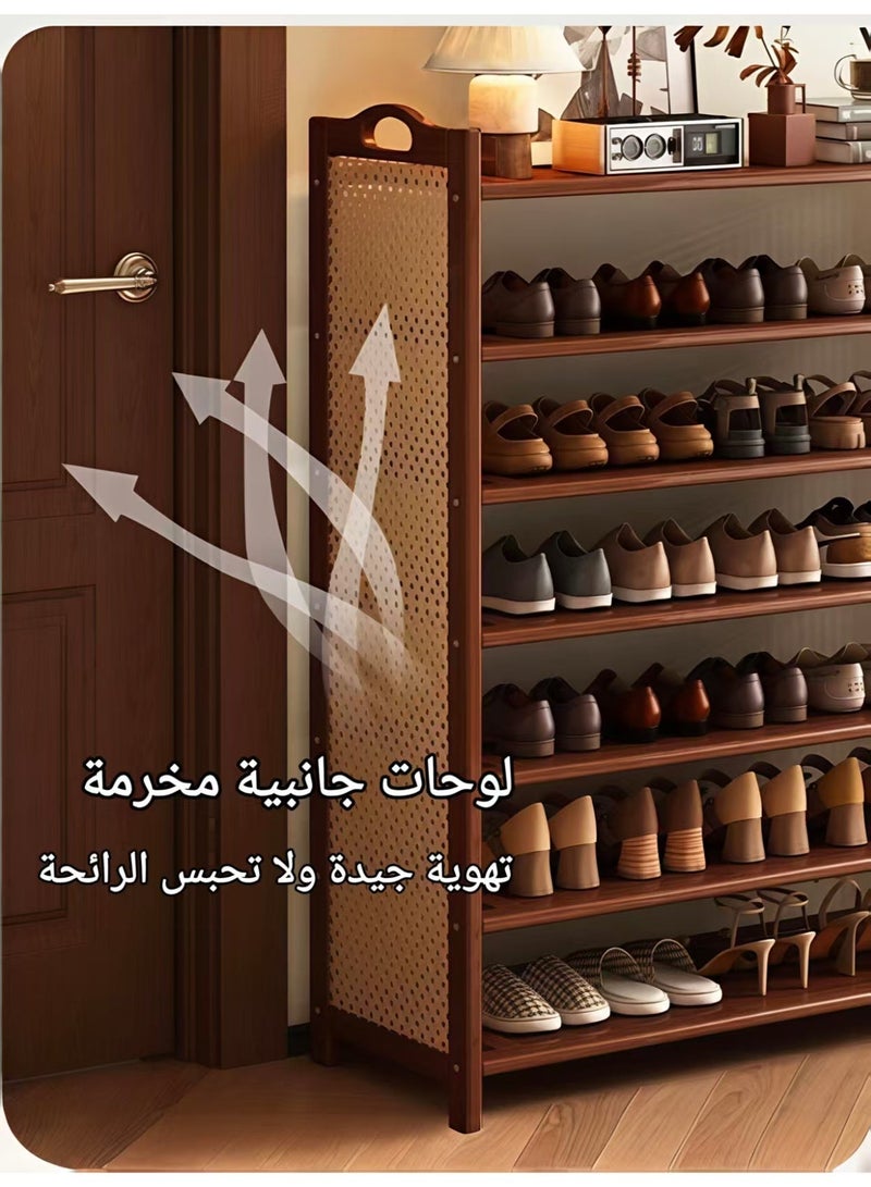 ChenDa 6-Tier Shoe Rack (Shoe Cabinet), Large Storage Capacity, Eco-friendly Materials, Safe Design With Smooth Rounded Edges, Ideal For Entryway, Hallway, Living Room And Garage - Image 2
