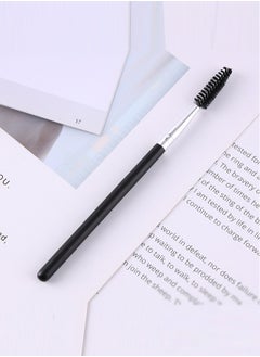 Generic Eyebrow mascara brush A spiral mascara brush with angled hard hair and powder eyebrow comb  - Image 1