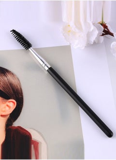 Generic Eyebrow mascara brush A spiral mascara brush with angled hard hair and powder eyebrow comb  - Image 2