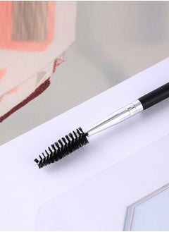 Generic Eyebrow mascara brush A spiral mascara brush with angled hard hair and powder eyebrow comb  - Image 3