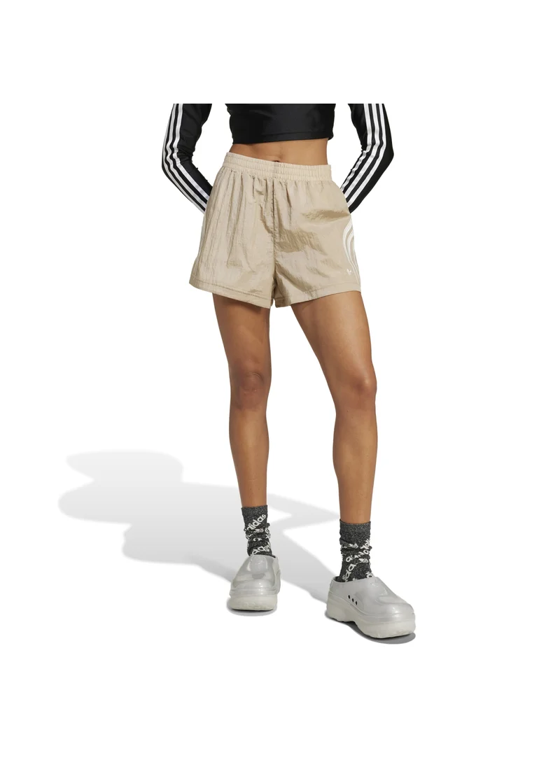 اديداس adidas NYLON SHORTS Beige Originals Women SHORTS