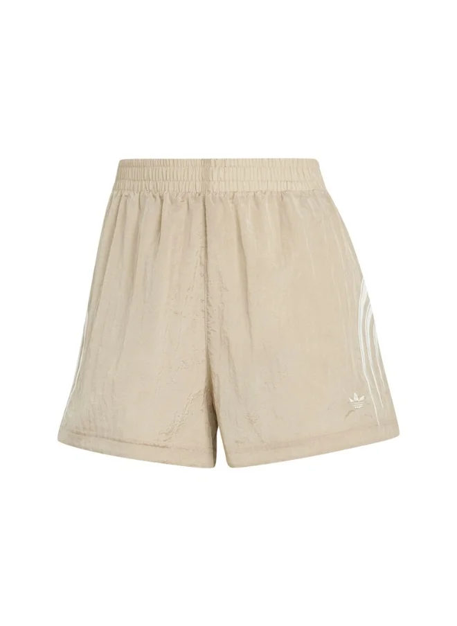 Adidas adidas NYLON SHORTS Beige Originals Women SHORTS