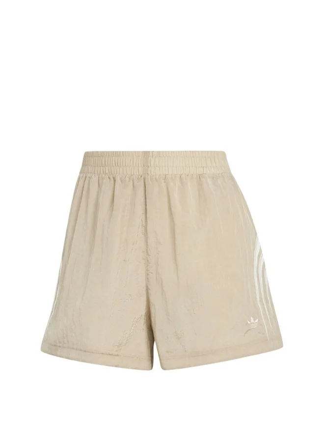 Adidas adidas NYLON SHORTS Beige Originals Women SHORTS