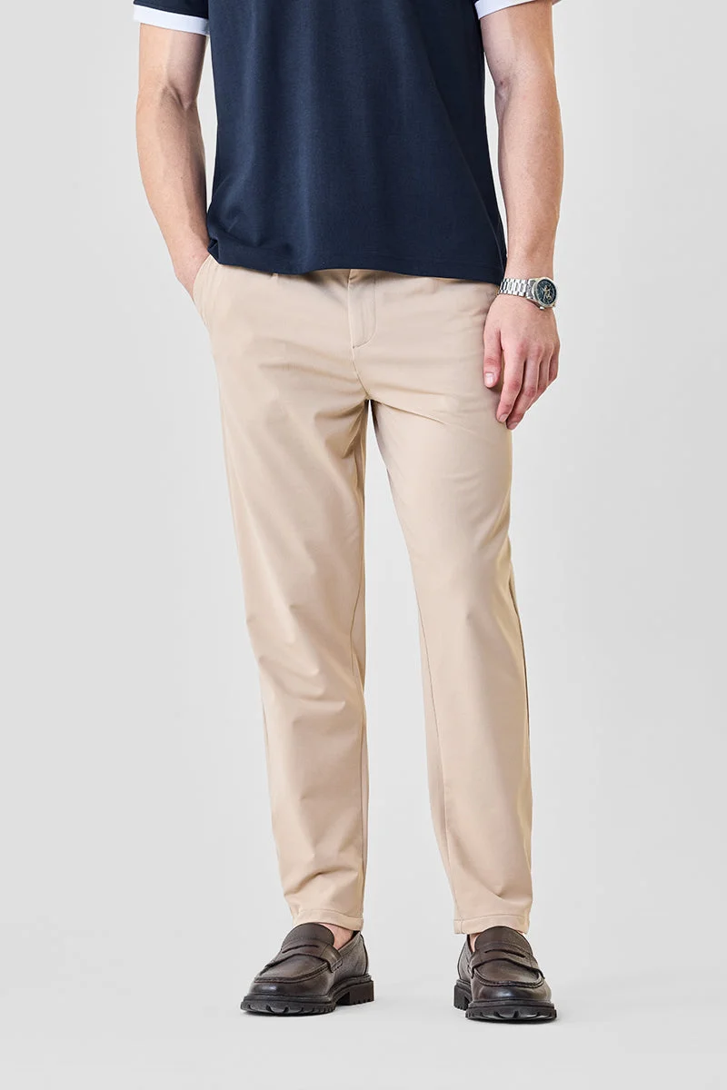 SNITCH Relaxed Fit Stretch Trousers