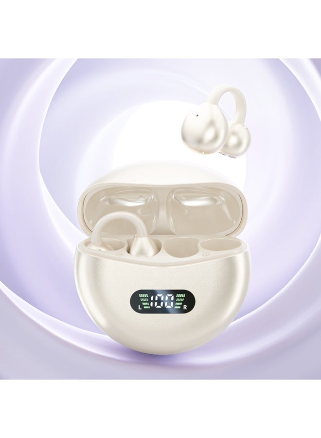 Qiwa-M79 Bluetooth Earphones - Wireless Clip-on, Sports Noise Cancelling, High-Fidelity Sound Quality, Non-In-Ear Design - Image 1