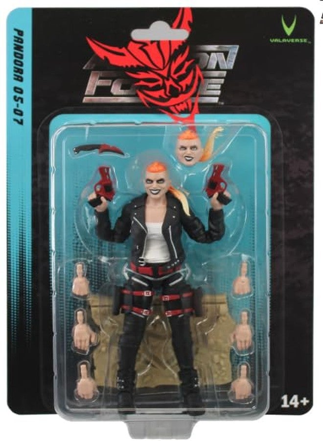 Action Force Valaverse Pandora Black SeriesPremium 6-Inch Scale Action Figure with Multiple Accessories - Image 1