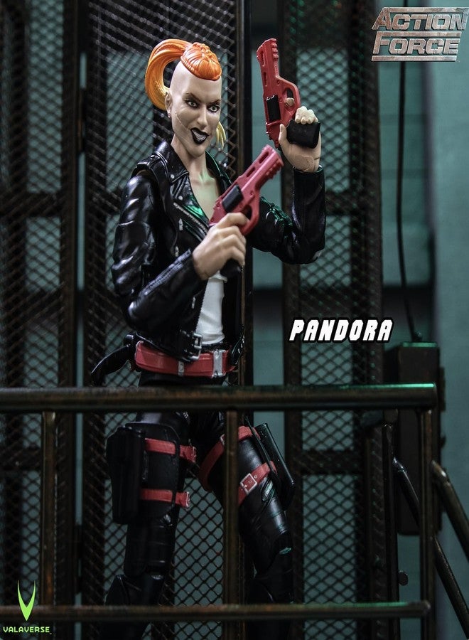 Action Force Valaverse Pandora Black SeriesPremium 6-Inch Scale Action Figure with Multiple Accessories - Image 4