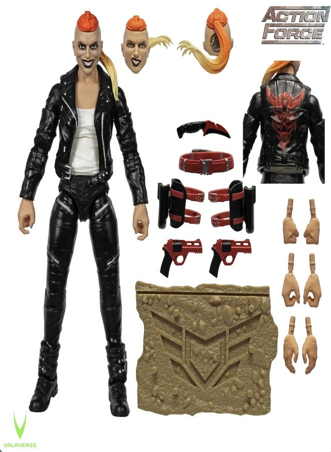 Action Force Valaverse Pandora Black SeriesPremium 6-Inch Scale Action Figure with Multiple Accessories - Image 2