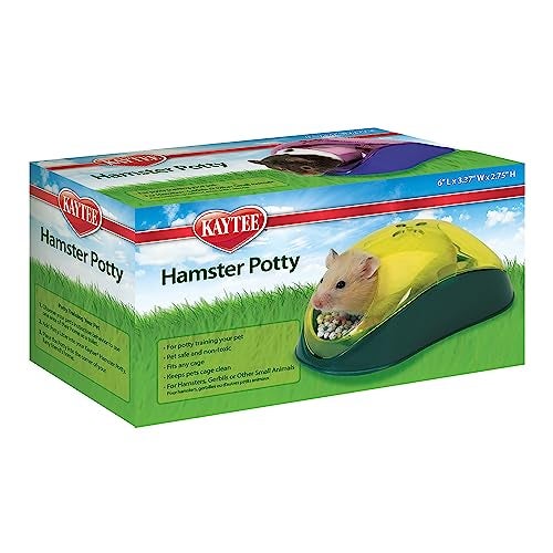 Kaytee Hamster Potty Assorted 6 Inches x 35 Inches x 275 Inches - Image 1