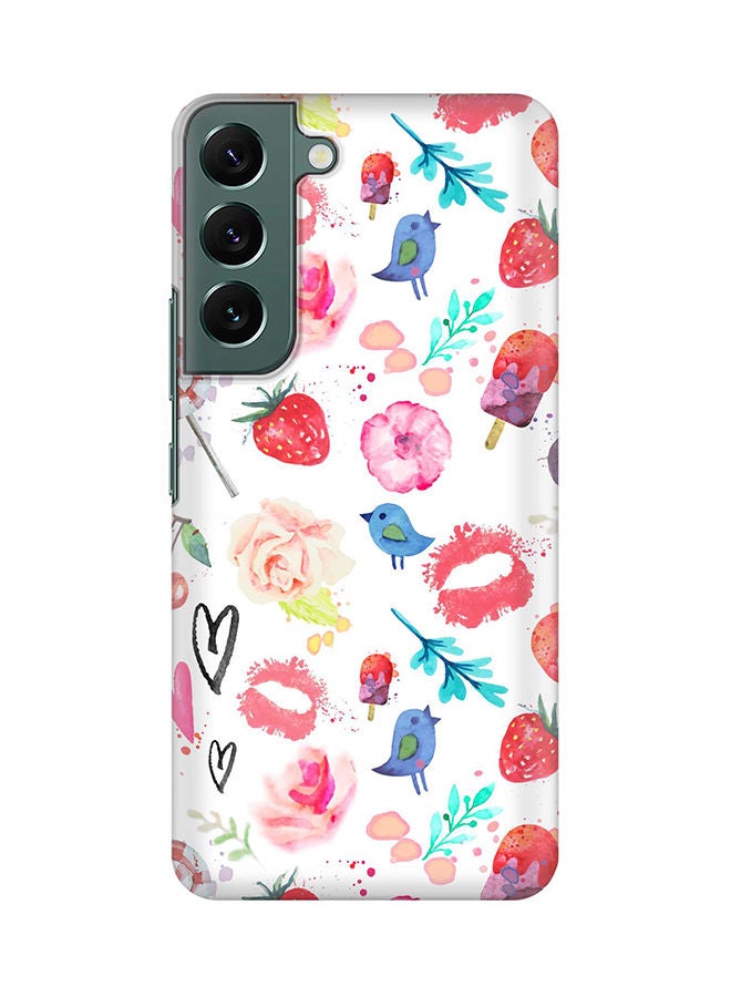 Stylizedd Case for Samsung Galaxy S22+ 5G Slim Snap Classic Series Shield Matte Finish Print - Summer Fever - Image 1