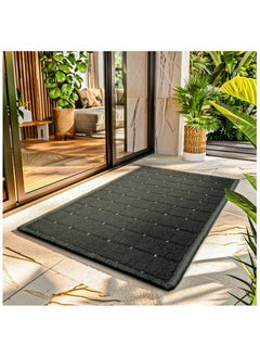 Status Contract Status Contract Anti Slip Front Dot Doormat (38x58cm)| Living Room Rug for Entrance Door|Polypropylene Floor Mat for Home (Grey)  - Image 5