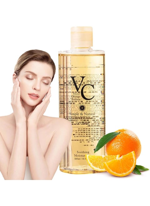 500ml VC Toner Korean, Vc Toner Intensive Whitening, Vitamin C toners, Vitamin C Moisturizing Toners, Ingredients Deeply Hydrate and Enhance Skin Elasticity