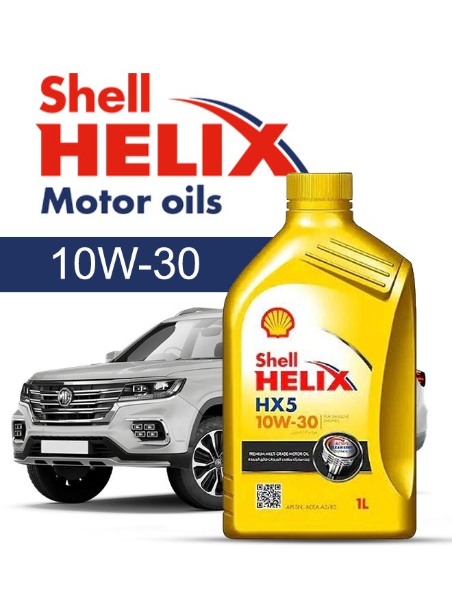 Shell Engine Oil – For MG RX  2024 - 2020, 5 Liter,  10w30 Shell - With Engine Oil Filter - 2020 2021 2022 2023 2024