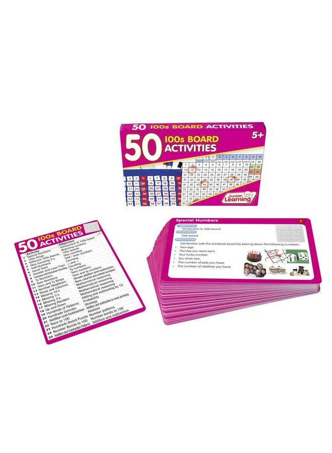Junior Learning 50 100S Board Activities - Image 4