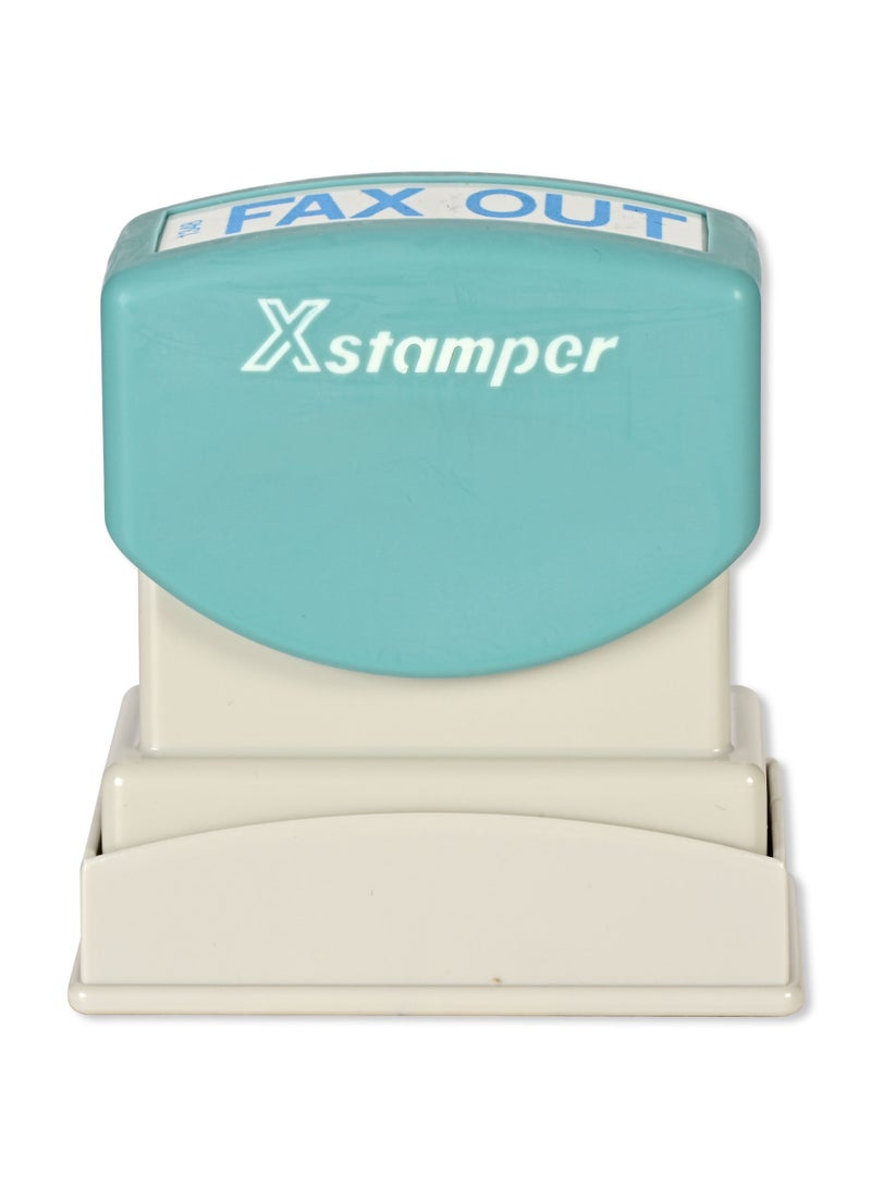 Artline X-Stamper "FAX OUT" for Office Business Supplies, Ink Blue - ARXTCXB1348-1PC - Image 1