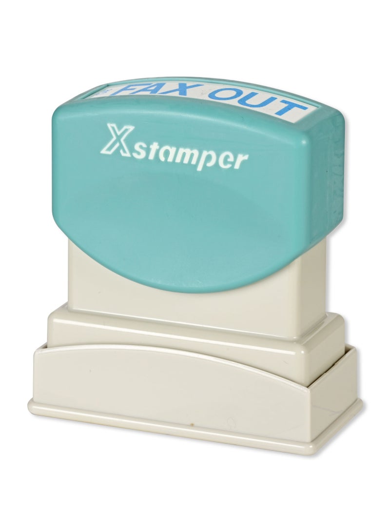 Artline X-Stamper "FAX OUT" for Office Business Supplies, Ink Blue - ARXTCXB1348-1PC - Image 2