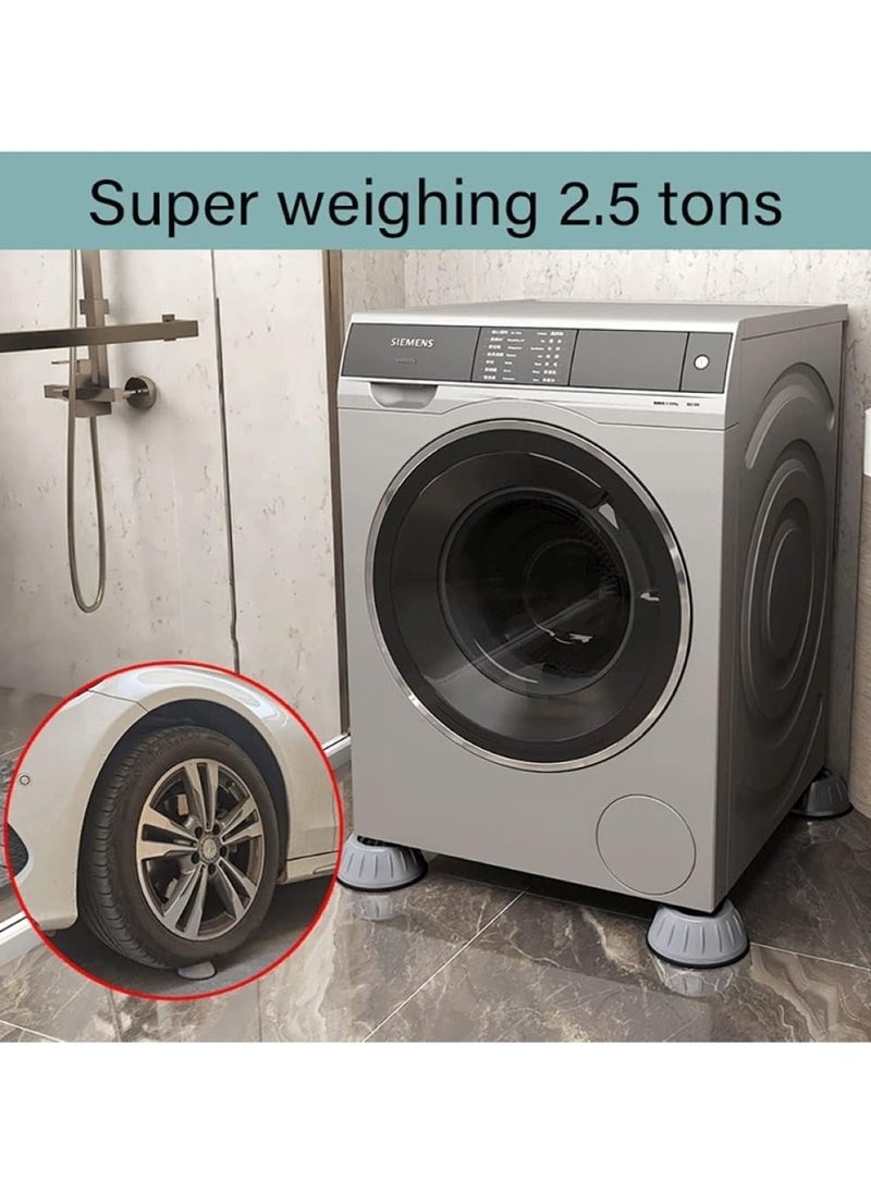 Huitich 4 pcs Non Slip Anti Vibration Washing Machine  - Image 3