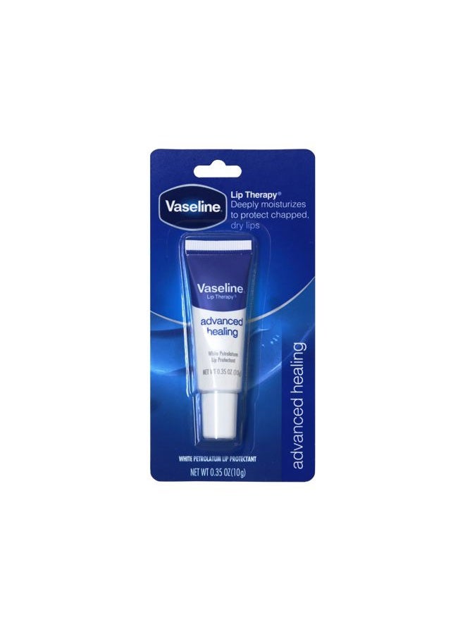 Vaseline Lip Therapy Advanced Healing (0.35oz, Pack of 10) - Image 1