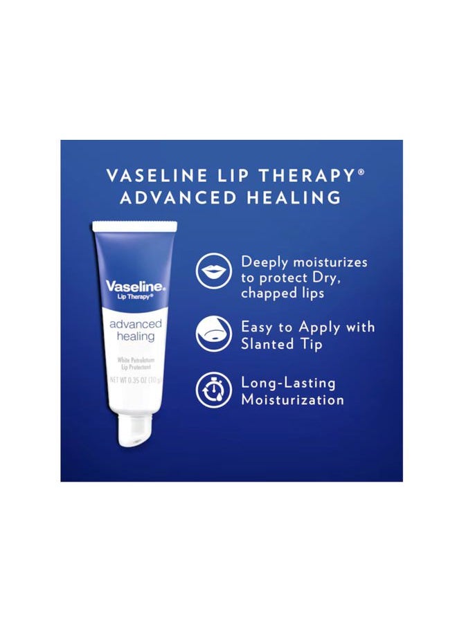 Vaseline Lip Therapy Advanced Healing (0.35oz, Pack of 10) - Image 2