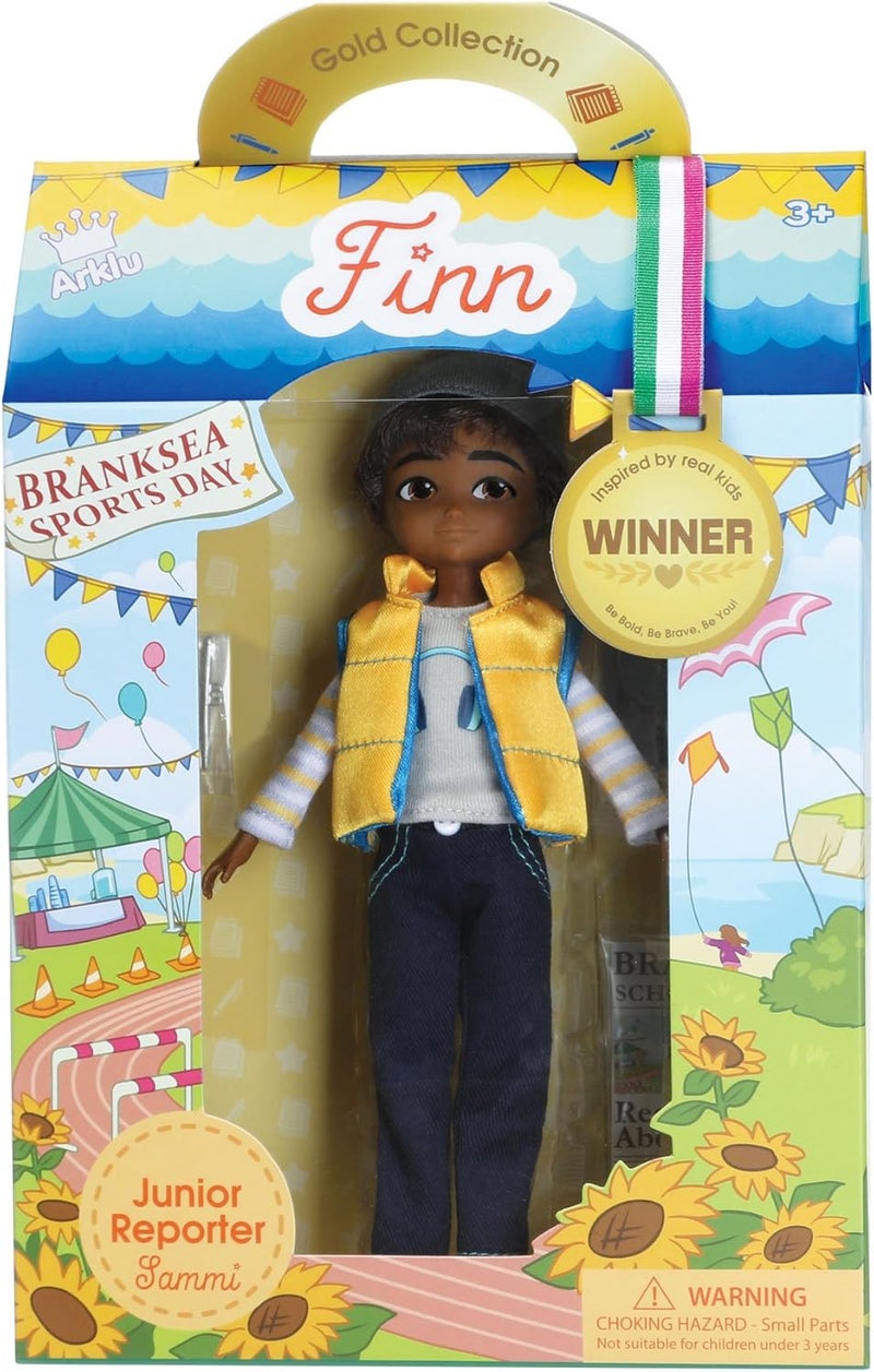Lottie Boy Doll Junior Reporter Sammi - Fun and Educational Doll for Kids - Image 4