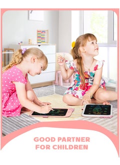 Excefore Colourful LCD Writing Tablet for Kids 10 Inch Erasable Writing Tablet with Lock Function Kids Drawing Pad for Painting Drawing for 3 4 5 6 7 8 Year Old Girls Boys  - Image 4
