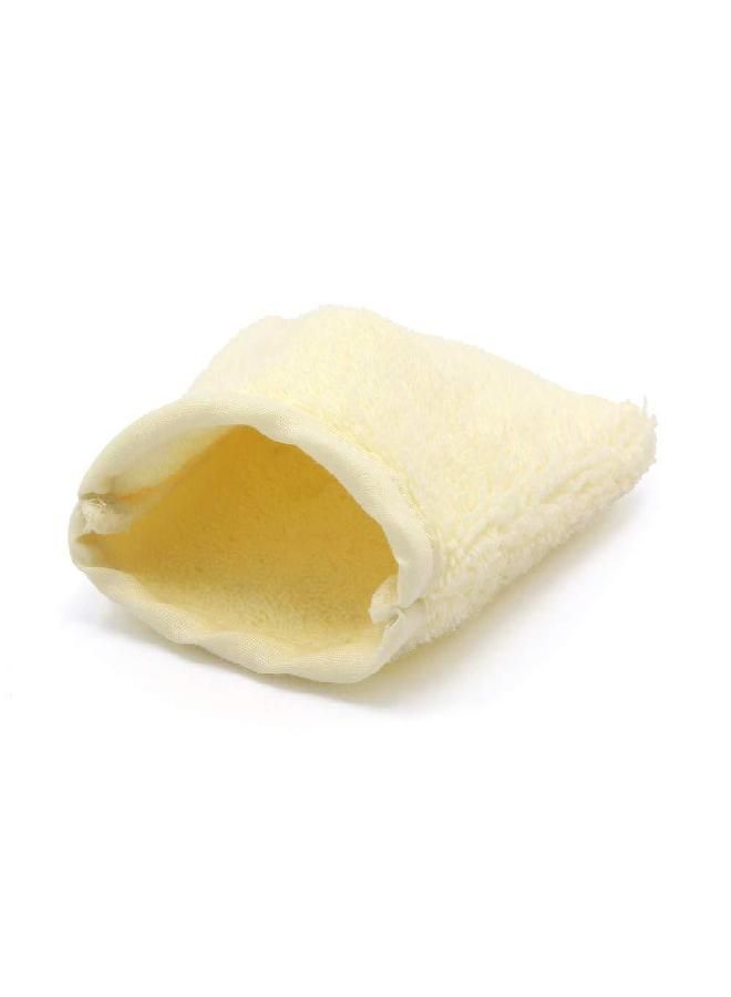 KIDDISON Child-Sized Hand Mitts Pack of 4 Montessori Practical Life Essentials (Cream Yellow)  - Image 4