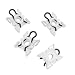 Dogary 4 PCS Window Regulator Slider Clip Window Glass Adjustment Sliding Jaw Pivot Buckle Onepiece Aperture Glass Lift Regulator Parts Universal for Cars Repair Accessories White - Image 2