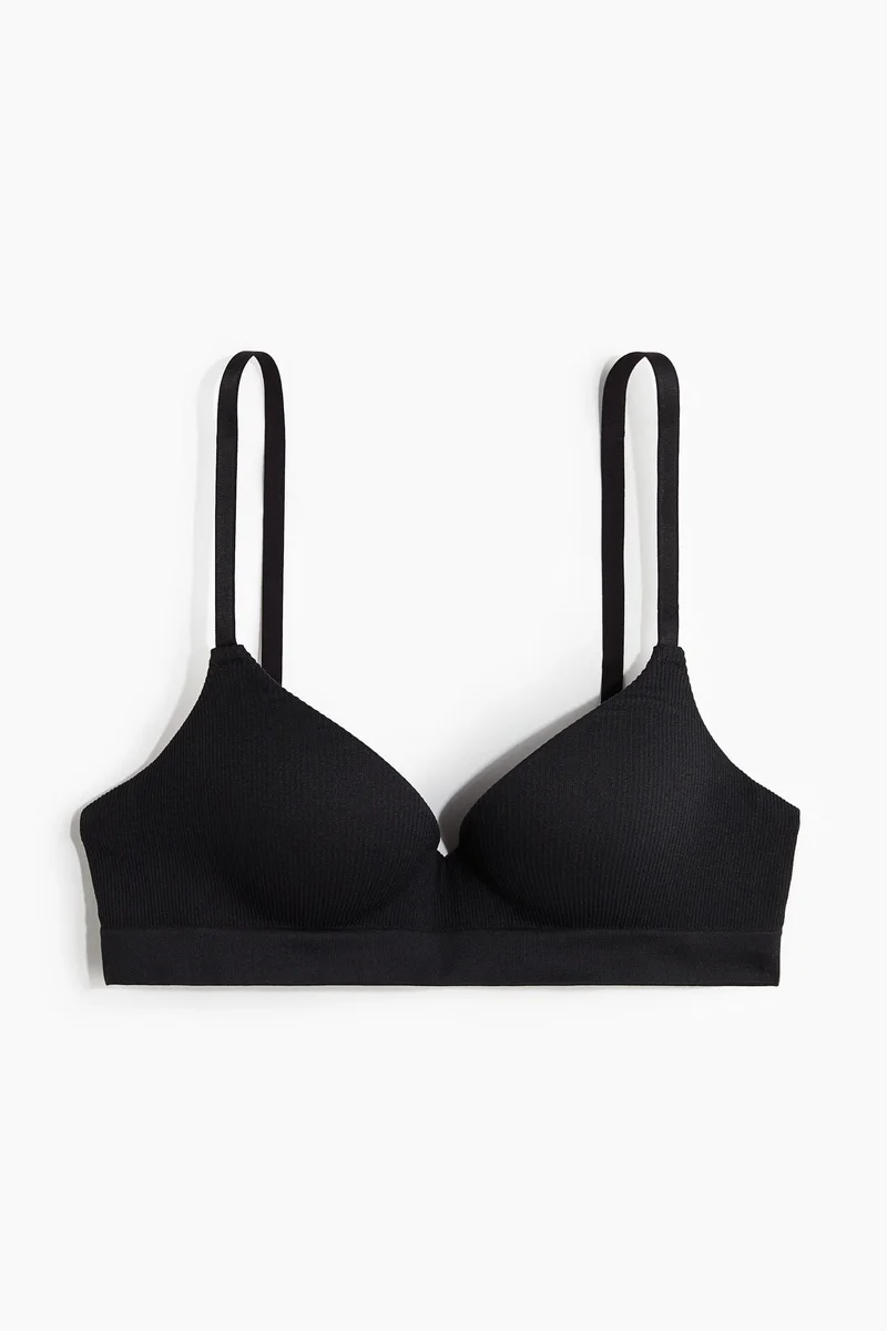 H&M Microfibre super push-up bra