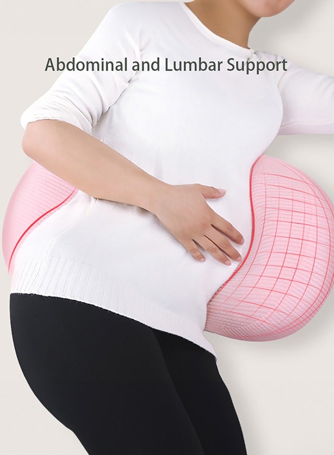 Hidetex Pregnancy Pillow Sleeping and Baby Pillow, Maternity Pillow Providing Abdominal and Back Support, Nursing Pillow and Neck Pillow for Newborns, Breastfeeding Body Pillow for Pregnant Women  - Image 3