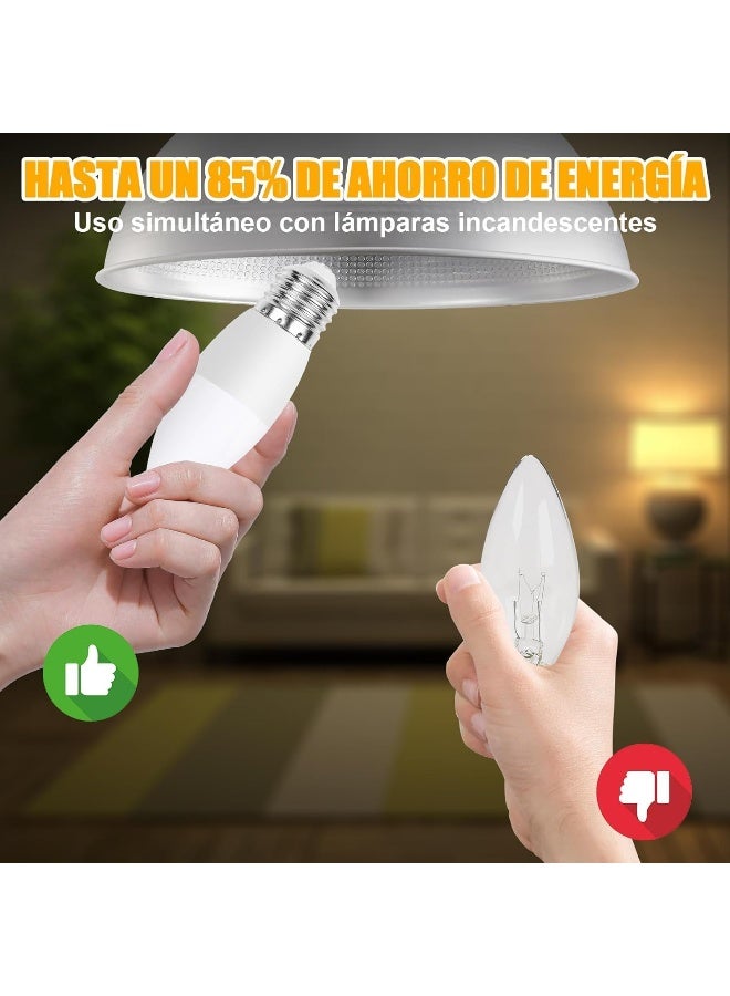 melfi Frosted 6W E27 Thread Led Induction Lamp 480Lm Bulb For Effortless Lighting In Hallways Kitchens Hotels And Shopping Malls Daylight - Image 4