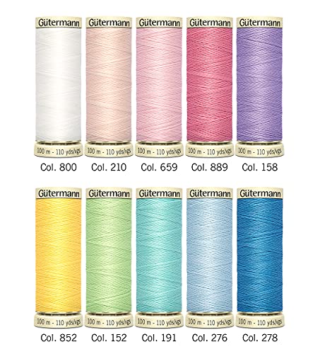 Gutermann Thread Set, Multi-Colour, 100m - Image 4